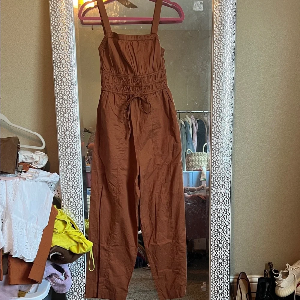 Universal Thread Brown Jumpsuit - Picture 2 of 4